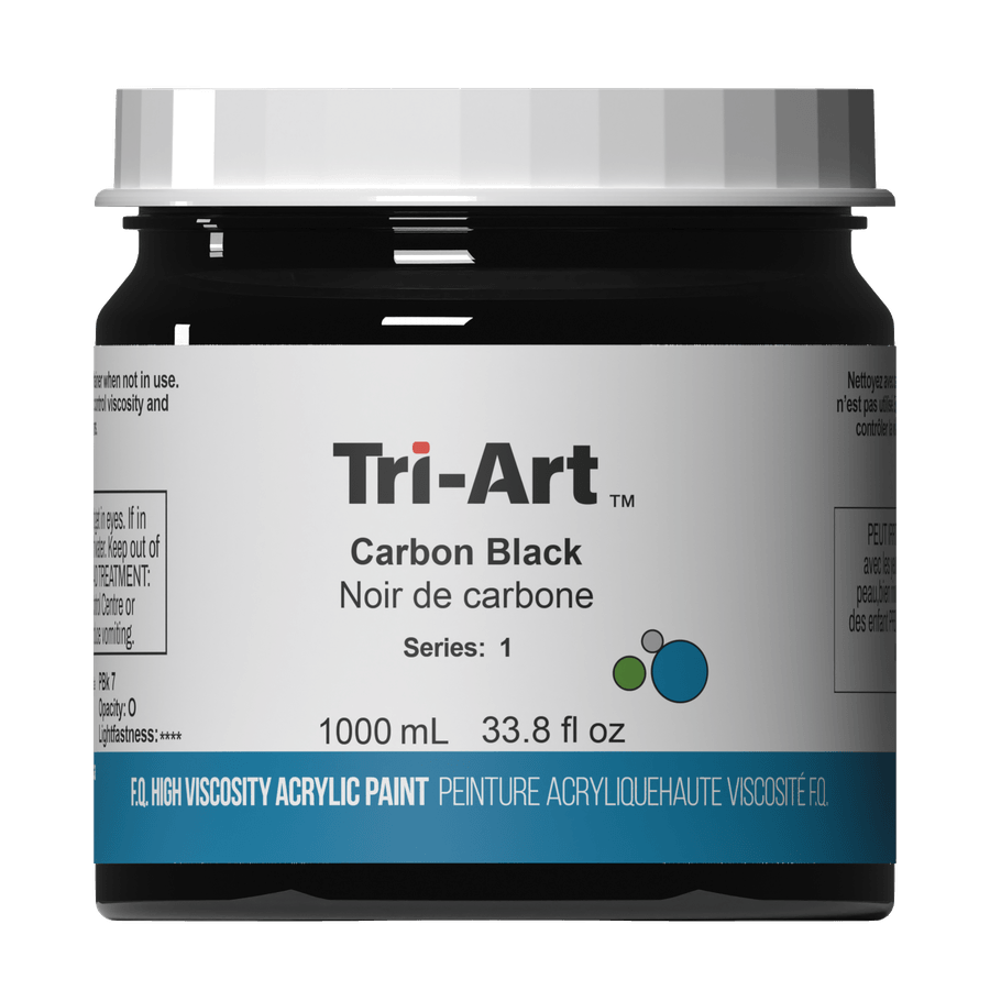 Tri-Art High Viscosity - Carbon Black 1000mL