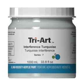 Tri-Art High Viscosity - Interference Turquoise 1000mL