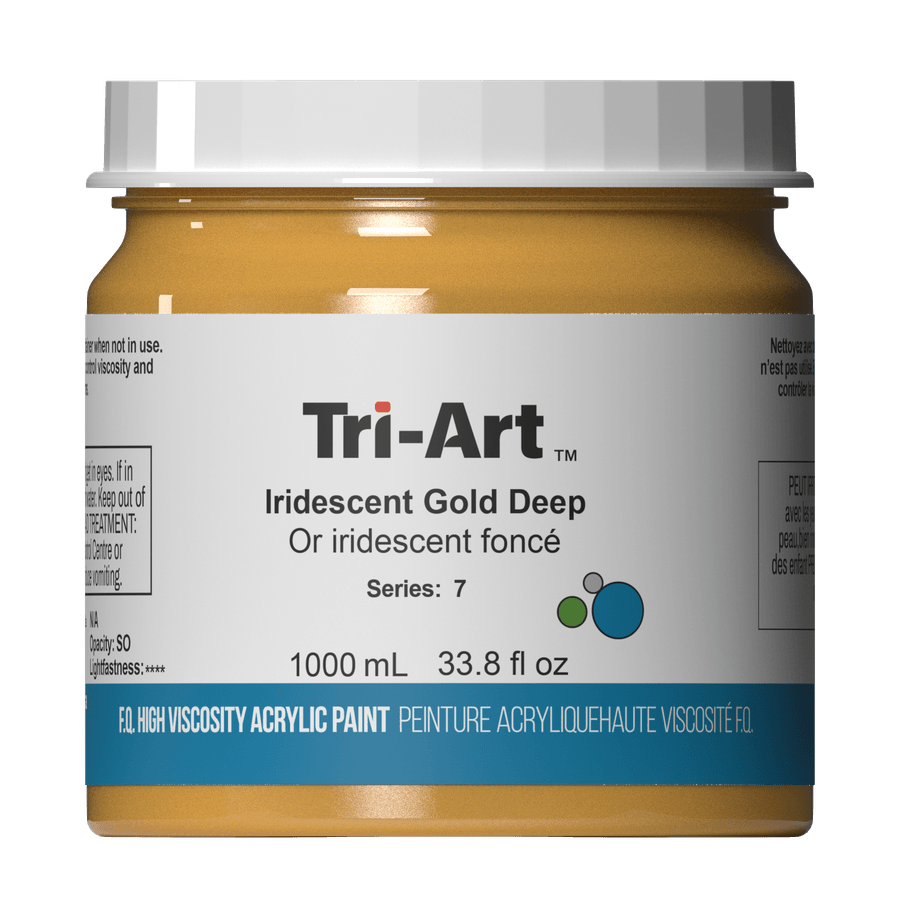 Tri-Art High Viscosity - Iridescent Gold Deep 1000mL