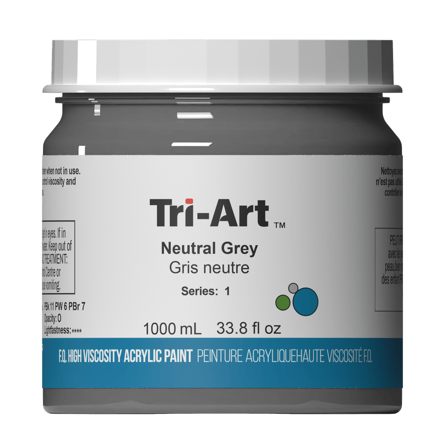 Tri-Art High Viscosity - Neutral Grey 1000mL