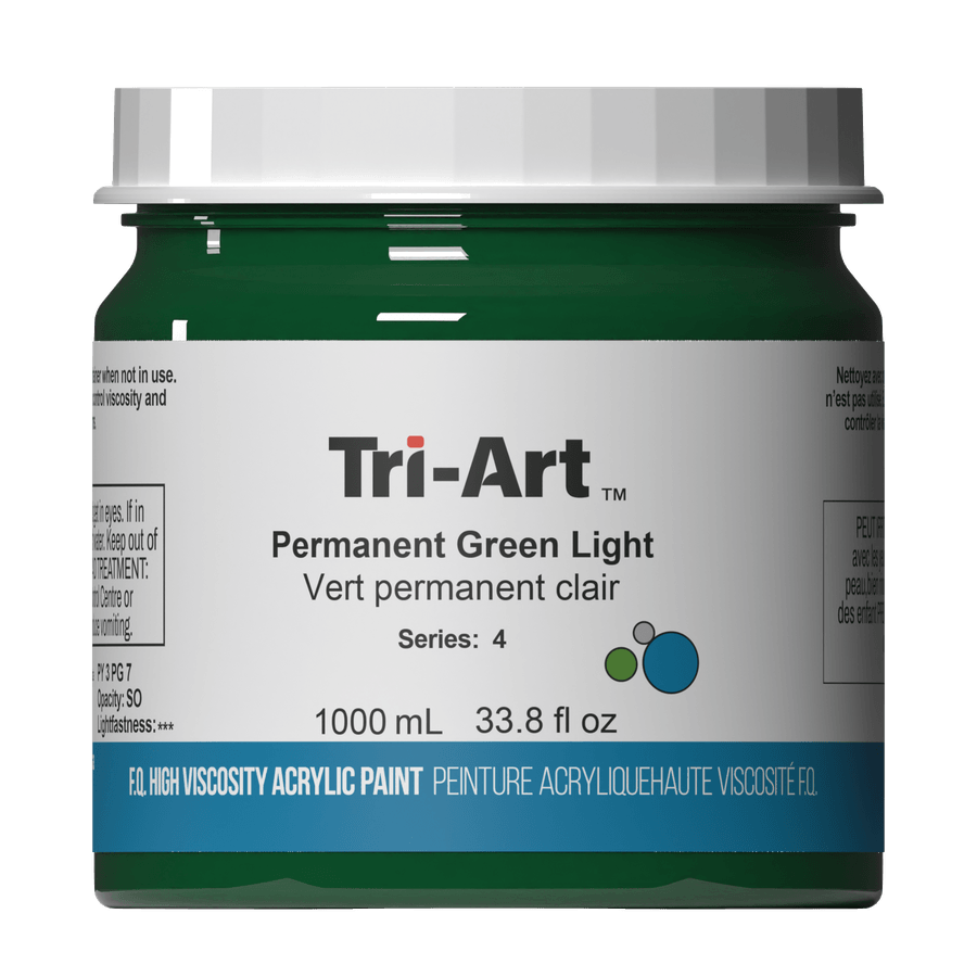 Tri-Art High Viscosity - Permanent Green Light 1000mL