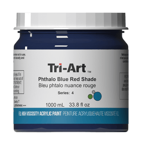 Tri-Art High Viscosity - Phthalo Blue Red Shade 1000mL