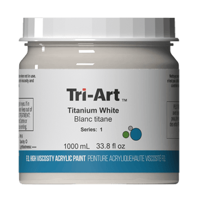 Tri-Art High Viscosity - Titanium White 1000mL