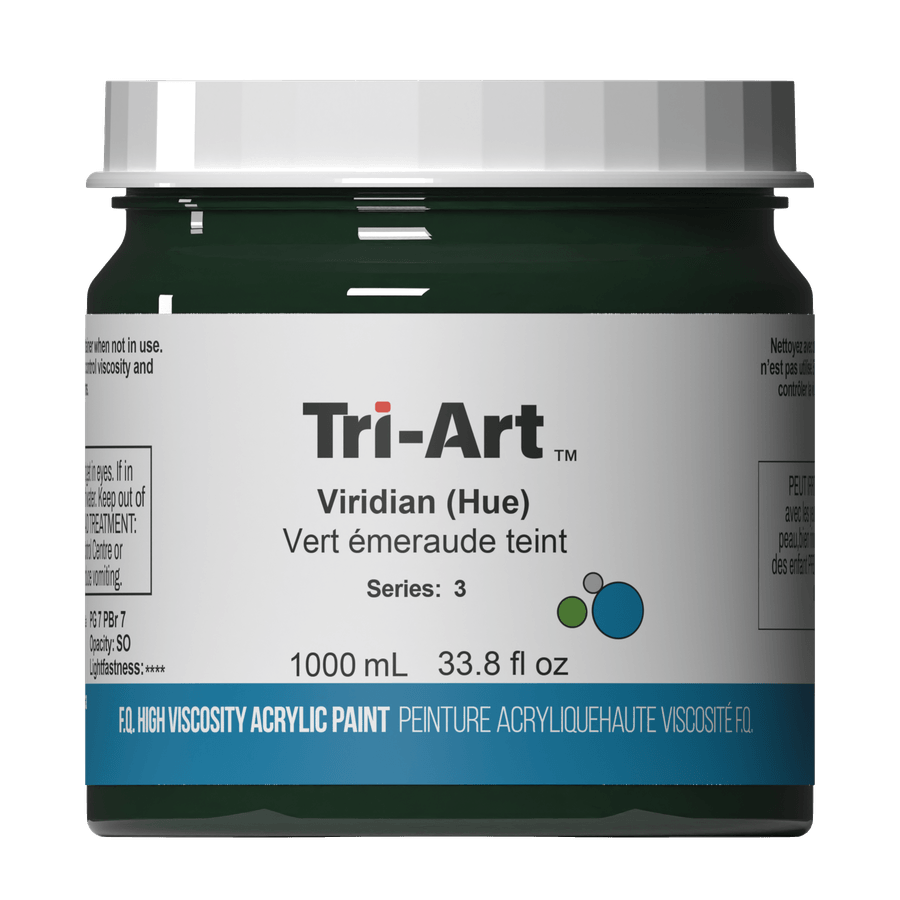 Tri-Art High Viscosity - Viridian (Hue) 1000mL