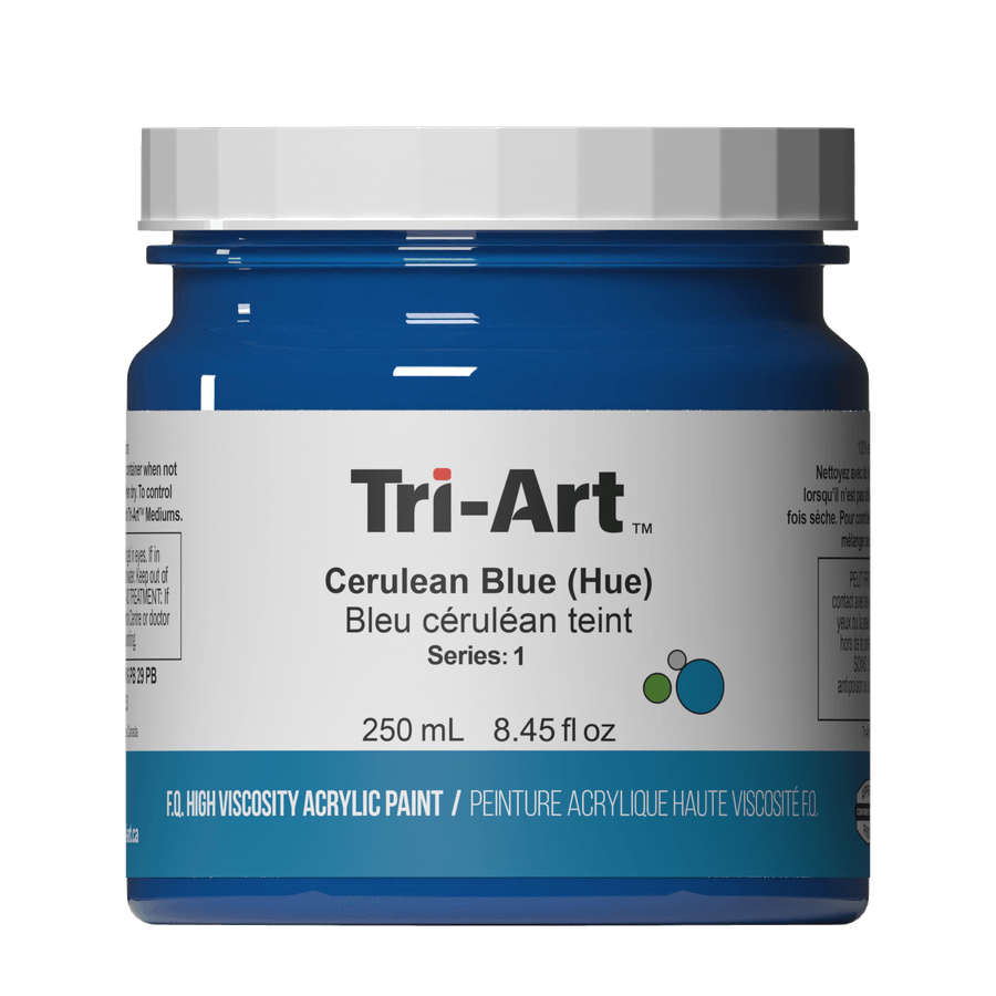 Tri-Art High Viscosity - Cerulean Blue 250mL