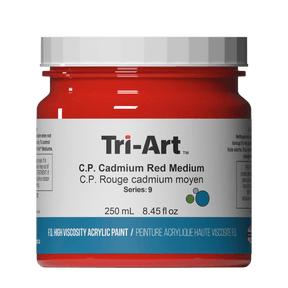 Tri-Art High Viscosity - C.P. Cadmium Red Medium 250mL