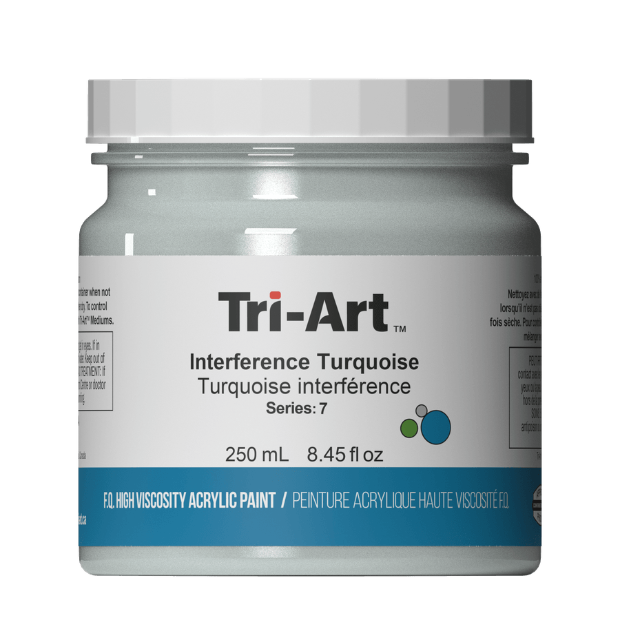 Tri-Art High Viscosity - Interference Turquoise 250mL