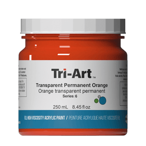 Tri-Art High Viscosity - Transparent Permanent Orange (4438658154583)