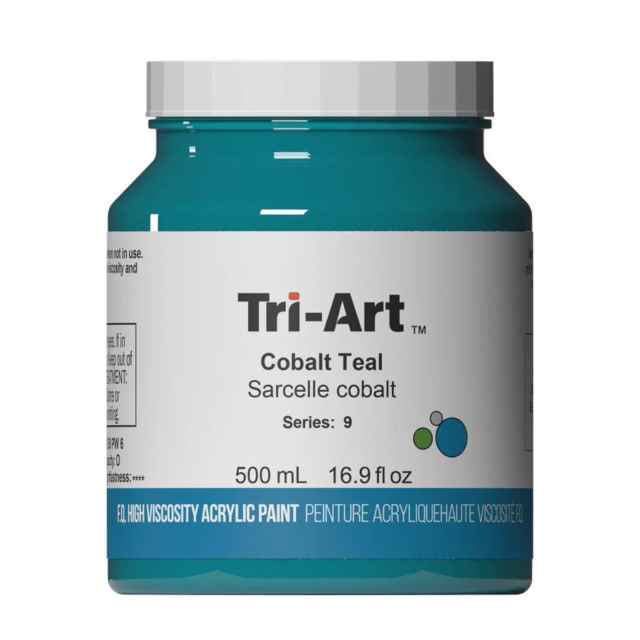 Tri-Art High Viscosity - Cobalt Teal 500mL