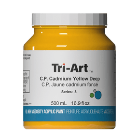 Tri-Art High Viscosity - C.P. Cadmium Yellow Deep 500mL