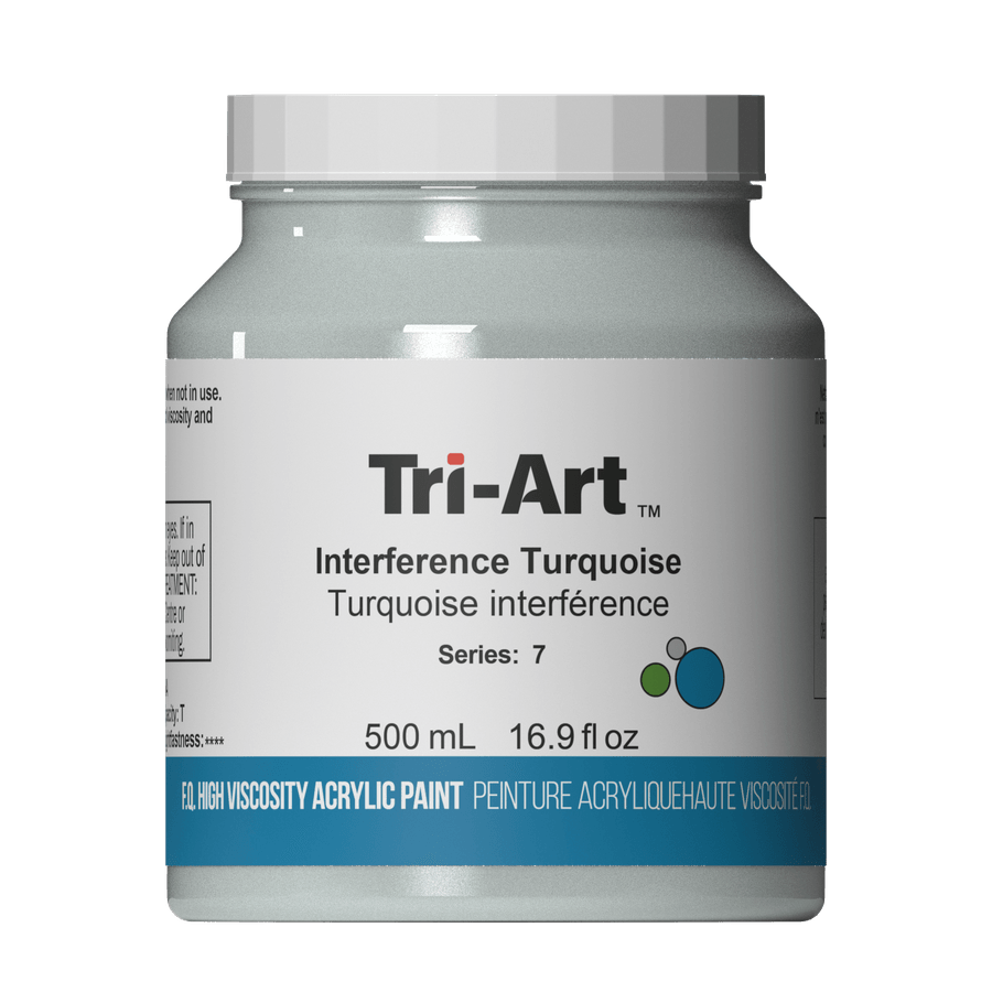 Tri-Art High Viscosity - Interference Turquoise 500mL