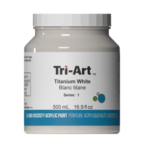 Tri-Art High Viscosity - Titanium White 500mL