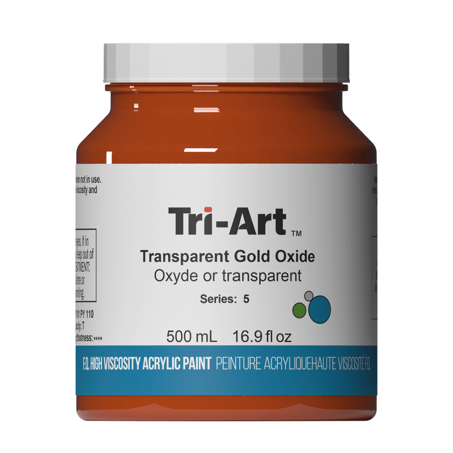 Tri-Art High Viscosity - Transparent Gold Oxide 500mL