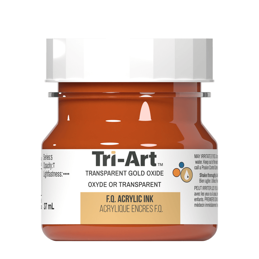 Tri-Art Ink - Transparent Gold Oxide - 37mL - Tri-Art Mfg.