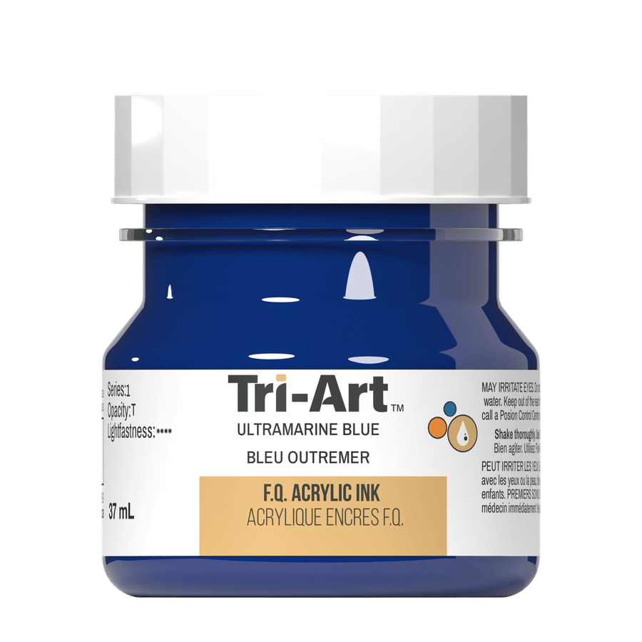 Tri-Art Ink - Ultramarine Blue Classic - 37mL - Tri-Art Mfg.