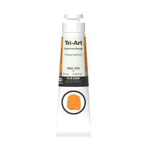 Tri Orange Color Tri-Art Oil Colours - Cadmium Orange