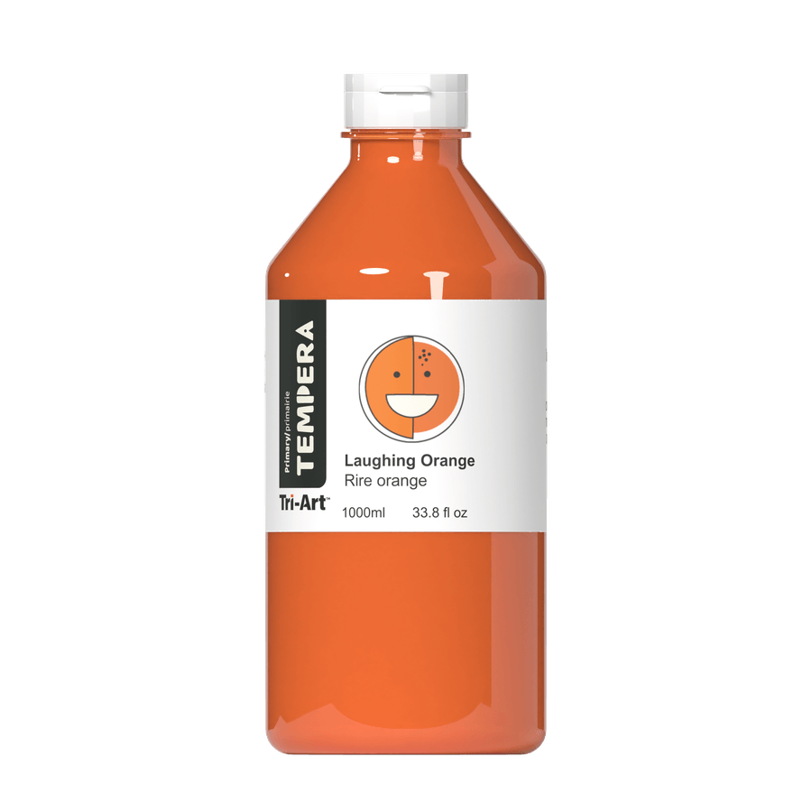 Primary Liquid Tempera - Laughing Orange - Tri-Art Mfg.